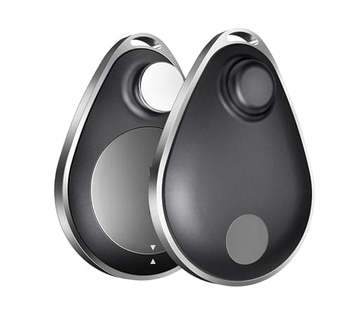 Utag GPS Tracker for Kids Hidden 2 Pack, Bluetooth Tracker Works with Apple Find My (iOS only), Waterproof, Lost Mode, No Monthly Fee, Suitable for Children, Elderly, Pets, Backpack(Black)