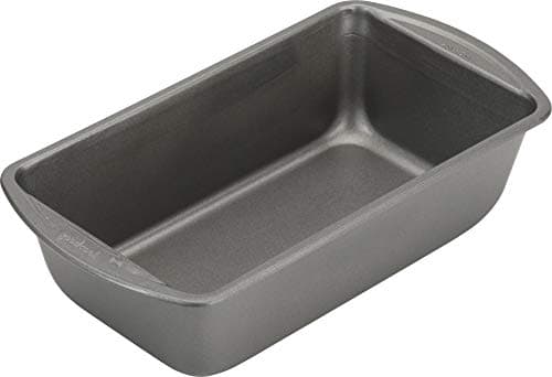 GoodCook Nonstick Loaf Pan Heavy-Duty Steel Bakeware with Easy-Clean Non-Stick Coating, Oven & Dishwasher Safe Pan for Meatloaf Breads Cakes Brownies Lasagnas Casseroles & More, 9 x 5-Inch, Gray