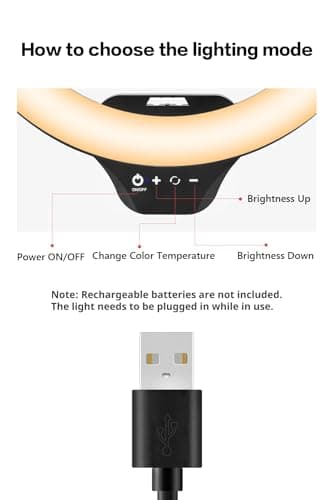 Sensyne 10'' Ring Light with 50'' Extendable Tripod Stand, LED Circle Lights with Phone Holder for Live Stream/Makeup/YouTube Video/TikTok, Compatible with All Phones 8