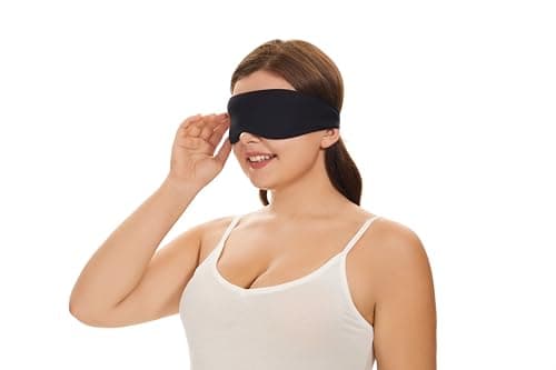 ALASKA BEAR Sleep Mask for Side Sleepers 2022 Headband Design, Cup-Shaped and Extra-Soft, 100 Blackout Eye Mask Shades Cover for Men and Women Home or Travel, Machine Washable, Black 6