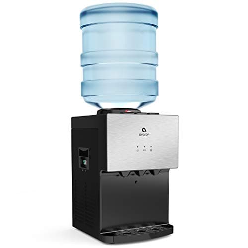 Avalon A11-CTTL Premium 3 Temperature Top Loading Countertop Water Cooler Dispenser with Child Safety Lock. UL/Energy Star Approved-Stainless Steel