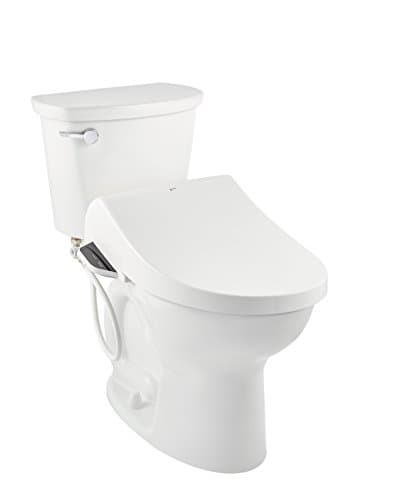 American Standard 8012A70GRC-415 INAX Heated Shower Toilet Bidet Seat with Remote Control + Dual Nozzle, White 7