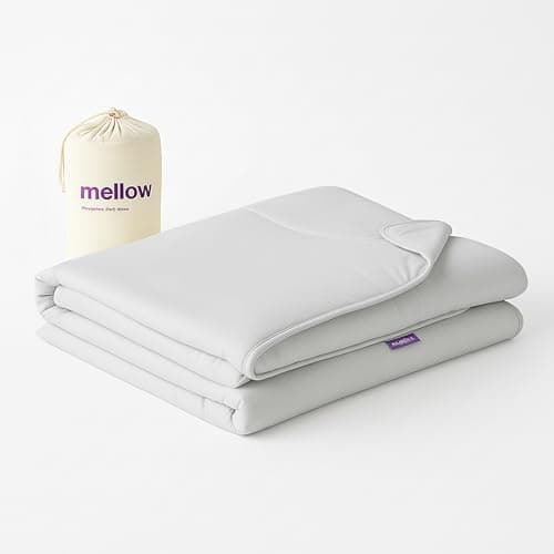 Mellow Cloud Cold Cooling Comforter for Hot Sleepers — Dual-Sided Arctic Silk & CloudKnit, Lightweight Summer Quilt, Built-in Duvet, Machine Washable, King/Cal King, Gray