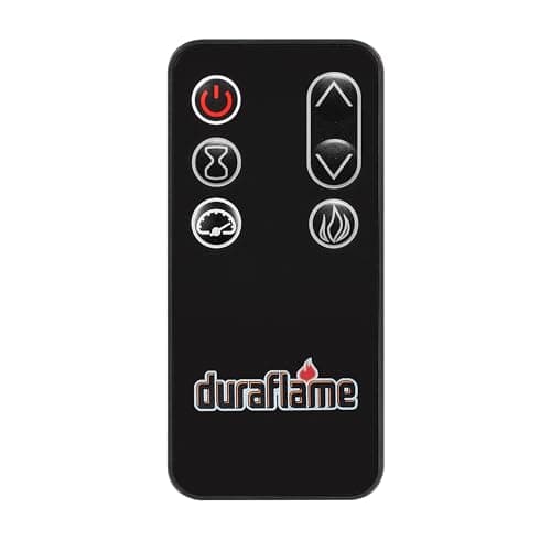 duraflame® Wall Mantel Electric Fireplace, Bright White 8