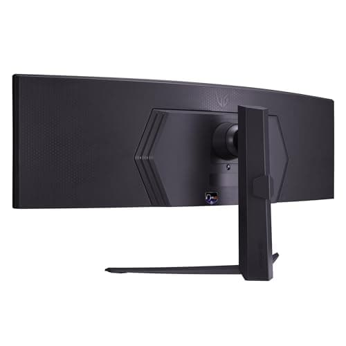 LG 45GR65DC-B Ultragear Curved Gaming Monitor 45-Inch 32:9 QHD 200Hz 1ms UltraWide Display AMD FreeSync Premium Pro VESA DisplayHDR 600 HDMI 2.1 x2 DP UBS x3 Tilt/Height/Swivel Stand - Black 6