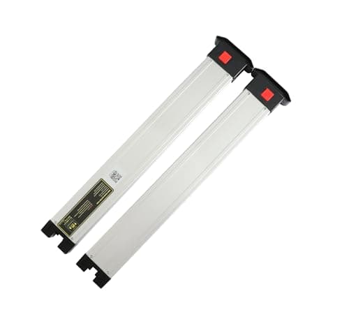 Ranger Magnum Ultra Heavy Duty Folding Electric Wheelchair - All-Terrain, Weatherproof, Dual 350W Motors, 660 lb Capacity, Dual Side Batteries (Silver, XL (24" Seat)) 9