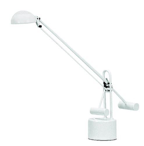 Lite Source LS-306WHT Halotech Halogen Desk Lamp, White