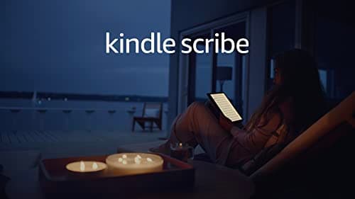 Amazon Kindle Scribe (16 GB) - Now write directly on books and documents. With built-in notebook summarization. A Kindle and notebook, all in one. Includes Basic Pen 7