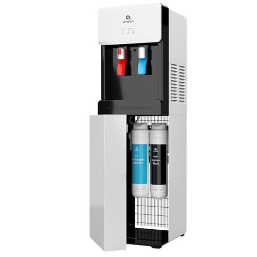 Avalon A7BOTTLELESS Self Cleaning Touchless Bottleless Cooler Dispenser-Hot & Cold Water Child Safety Lock, UL, White