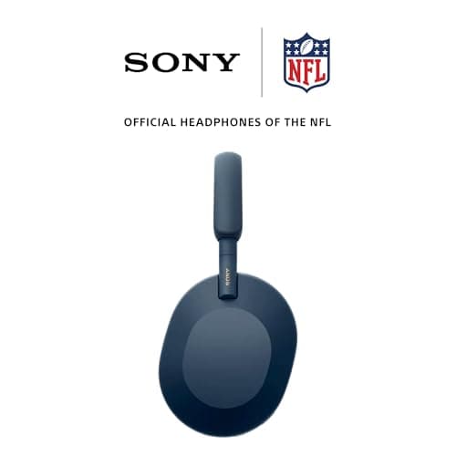 Sony WH-1000XM5 Premium Noise Canceling Headphones, Auto NC Optimizer, 30-Hour Battery, Alexa Voice Control, Midnight Blue 8