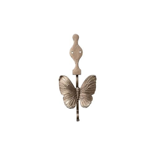 Creative Co-Op Cast Metal Butterfly Door Knocker, Antique Gold 10