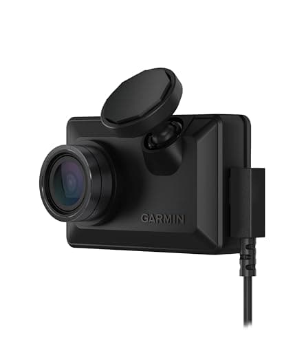Garmin Dash Cam X210, Compact 1440p HD Dash Cam with a 140-degree Field of View, Built in Clarity Polarizer, Voice Controlled, GPS, 2.4” Display, Automatic Recording with Wearable4U Power Bank Bundle 6