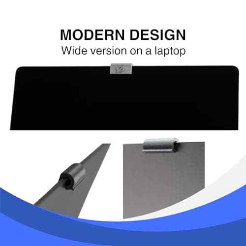 Gadget Ray Webcam Cover Slide for Laptop Camera Privacy, Flexible Webcam Cover for MacBook, iPad and PC, Easy Install No Adhesive, No Residue, Made in the USA, 6 Pack 6