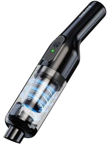 dormzie Handheld Vacuum Cordless, Car Vacuum with 16000Pa Powerful Suction, Lightweight at 1.3 lbs, Type-C Charge, Multiple Accessories, Rechargeable Vacuum Cleaners for Home Office Car Pet