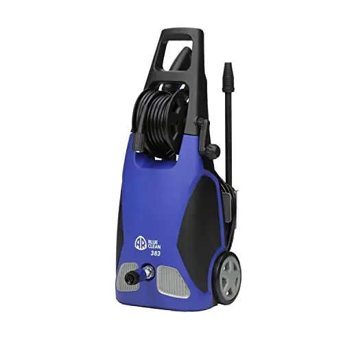 AR Blue Clean AR383 Electric Pressure Washer-1900 PSI, 1.51 GPM, 14 Amps Bayonet Connect Accessories, On Board Storage, Portable Pressure Washer, High Pressure, Car Washer, Siding, Driveways, Patio 5