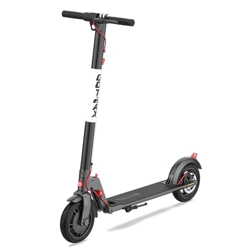 Gotrax GXL V2 Electric Scooter, 8.5" Solid Tire, Max 12 Mile and 15.5Mph Speed Power by 250W Motor, Lightweight 25.95lb, Cruise Control Aluminum Alloy Frame Foldable Commuting Escooter for Adults