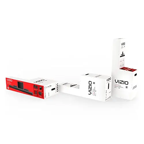 VIZIO 5.1.2 Elevate Sound Bar with Dolby Atmos, 13 Speakers, Wireless Subwoofer, Alexa - 2023 Model, Black 23