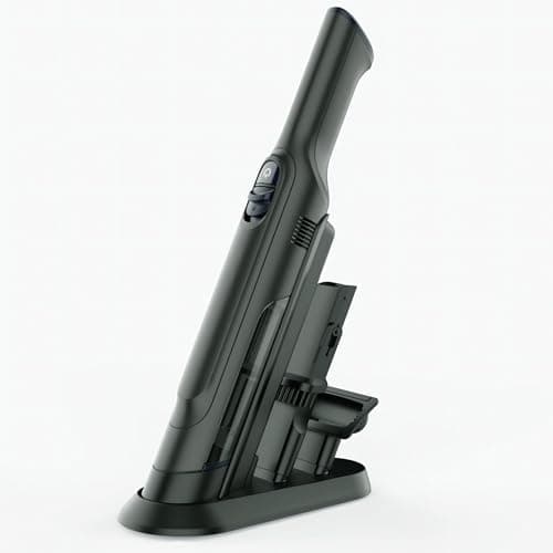 PROMOMO Handheld Vacuum Cordless, Super Lightweight 1.4lb with Powerful Suction, Charging Dock, Single Touch Empty and Detachable Dust Cup, Portable Mini Car Vac for Home Pet Car