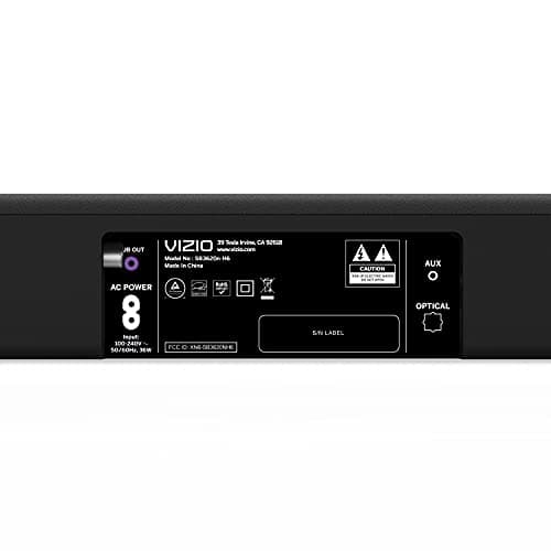 VIZIO 2.0 Home Theater Sound Bar with DTS Virtual:X, Bluetooth, Includes Remote Control - SB3620n-H6 5
