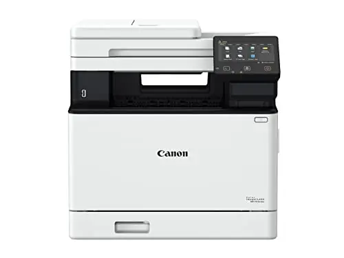 Canon imageCLASS MF753Cdw - Wireless Duplex Color Laser Printer, All-in-One with Scanner, Copier, Fax, Auto Document Feeder, Mobile Ready, 3 Year Limited Warranty, 35 PPM, White
