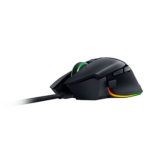 Razer Basilisk V3 Wired Optical Gaming Mouse with Chroma RBG Lighting - Black (Renewed) 8