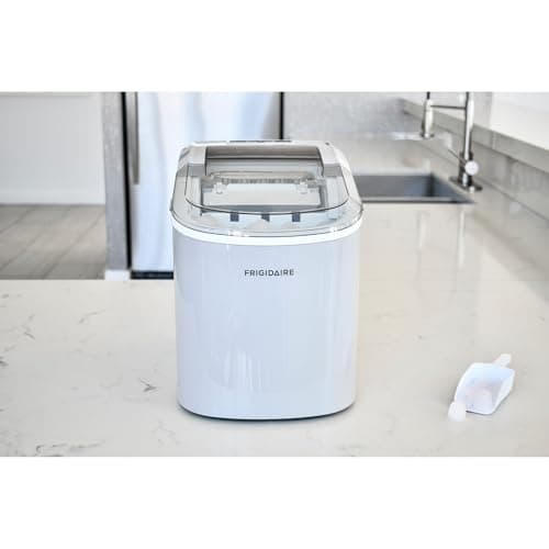 FRIGIDAIRE EFIC189-Silver Compact Ice Maker, 26 lb per Day, Silver 14