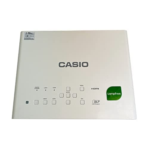 Casio XJ-M141 DLP Projector 3D Laser/LED Hybrid Crestron HDMI LAN 3D Ready 1080p, bundle Remote Control, Power cable, HDMI cable 6
