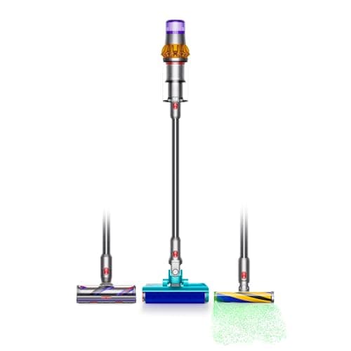 Dyson V15s Detect Submarine​ Wet Dry Vacuum, Yellow/Nickel