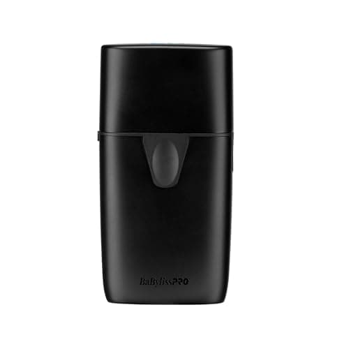 BaBylissPRO UVFOIL UV-Disinfecting Metal Double Foil Shaver, UV-Disinfecting Lid, Lithium-Ion Battery with Over 5.5-Hour Runtime, Black