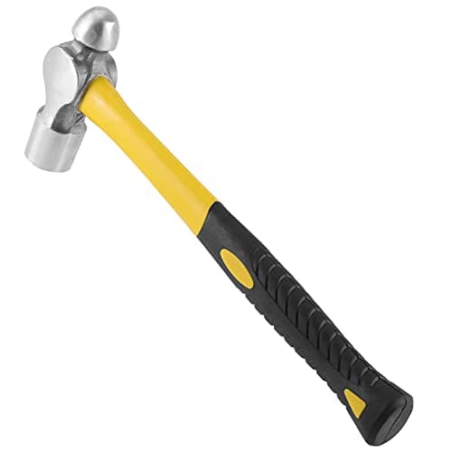 HAKZEON 2 PCS 24 OZ and 32 OZ Ball Peen Hammer Set, Forged Steel Ball Pain Hammer, Metal Ball Peen Hammer, with Construction and Shock Absorption Non-Slip Handle for Strong Striking work 5