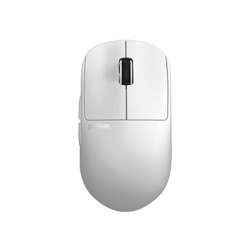 Pulsar Gaming Gears X2H v3 Wireless Gaming Mouse, Ultra Lightweight 1.87 oz (53g), Symmetrical, Optical Switch, 32000 DPI, 750 IPS, XS-1 Sensor, 8k Compatible (Mini, White)