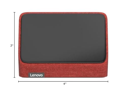 Lenovo Smart Clock Essential with Alexa Built-in - Digital LED with Auto-Adjust Brightness - Smart Alarm Clock with Speaker and Mic - Compatible with Lenovo Smart Clock Docking 7
