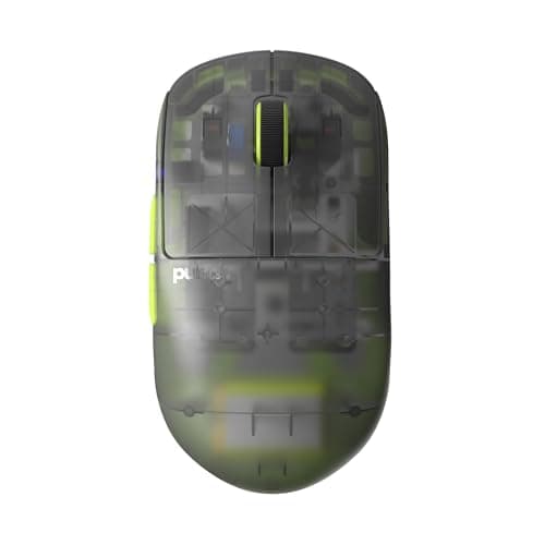 Pulsar Gaming Gears X2H Wireless Gaming Mouse, Acid Rewind Limited Edition, Ultra Lightweight 1.90 oz (54 g), Symmetrical, Optical Switch, 26000 DPI, PAW3395 Sensor (Medium, Wireless, Acidic Green)