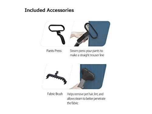 SALAV GS34-BJ 1500W Performance Garment Steamer with 360 Swivel Multi-Hook Hanger and 4 Steam Settings, Black 7