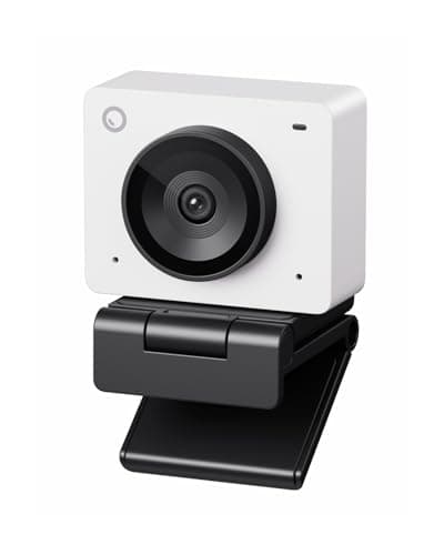 OBSBOT Meet SE 1080P 100FPS Webcam for PC, AI Framing Streaming Camera with 1/2.8" Sensor, Beauty Mode, Gesture Control, Staggered HDR, Web Camera for Desktop Computer, Laptop, Meeting. (Cloud White)