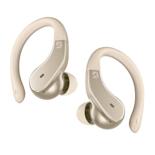 Back Bay Audio - Runner's Wireless Earbuds Bluetooth Headphones for Sports, Hook Over The Ear Buds, Deep Bass, Wrap Around Earphones with Earhooks for Running, Workout Wireless Headphones for The Gym