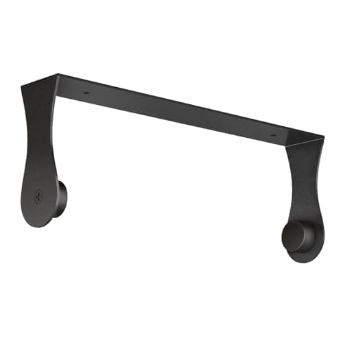 Paper Towel Holder Under Cabinet, Stainless Steel, Wall Mount, Black Adhesive Paper Roll Holder for Kitchen and Bathroom 9