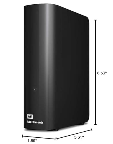 Western Digital 4TB Elements Desktop External Hard Drive, USB 3.0 for plug-and-play storage - Western DigitalBWLG0040HBK-NESN 6