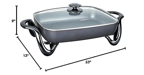 Presto 06852 16-Inch Electric Skillet with Glass Cover 6