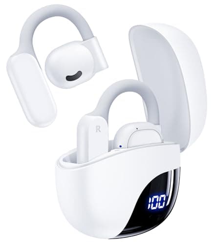 AI Translation Earbuds Real Time for Work Travel Study Entertainment Everyday Life White