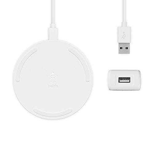 Belkin Quick Charge Wireless Charging Pad - 10W Qi-Certified Charger Pad for iPhone, Samsung Galaxy, Apple Airpods Pro & More - Charge While Listening to Music, Streaming Videos, & Video Calls - White 6