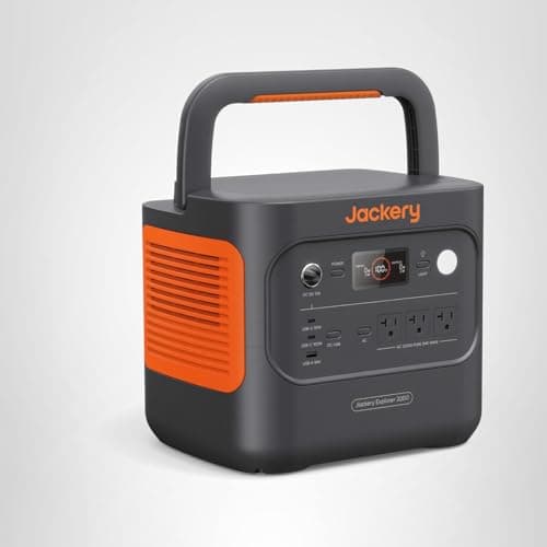 Jackery Explorer 2000 v2 Portable Power Station, 2042Wh LiFePO4 Home Backup Battery, 2200W Solar Generator, USB-C PD 100W Fast Charging for Emergencies, Power Outages, Camping(Solar Panel Optional) 9
