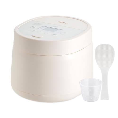 IRIS USA Micom Japanese Rice Cooker, 5-Cup Uncooked/10-Cup Cooked, Fuzzy Logic Kitchen Appliance with Recipe Presets, Slow Cooker, Steamer, Hot Pot & Warming Function, Compact & Portable for Healthy Meal Prep