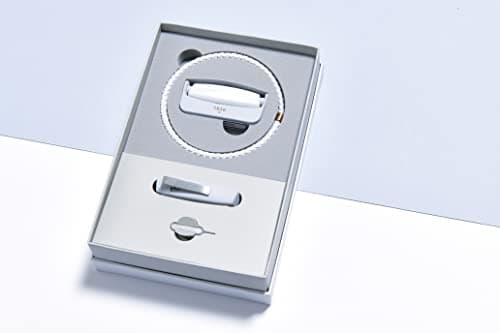 Airvida M1 Ionic Wearable Air Purifier (White 17.7inches) – Up to 99% Pollutant Removal Rate, Stylish & Lightweight with 3 Modes, Titanium Necklace & Clip, Silent Operation, 20g 7