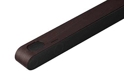 SAMSUNG Ultra Slim Soundbar Bezel, Accessory for S800B and S801B Sound Bars, Customizable to Match The Frame TV Bezels, 2022, VG-SCFBS8BW/ZA, Brown