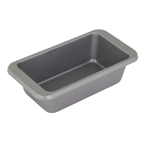 KitchenAid Nonstick Swiss Engineered Aluminized Steel Loaf Pan, Dishwasher Safe, 9 x 5 Inch, Contour Silver 8