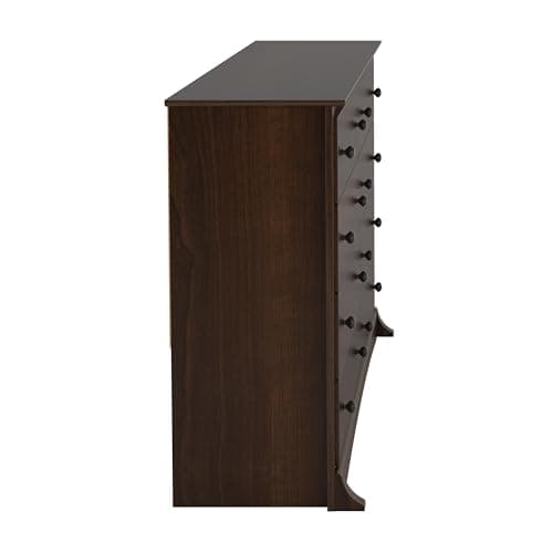 Prepac Sonoma 8 Drawer Double Dresser for Bedroom, Wide Chest of Drawers, Bedroom Furniture, Clothes Storage and Organizer, 17.25" D x 59" W x 37" H, Espresso, EDC-6338 10