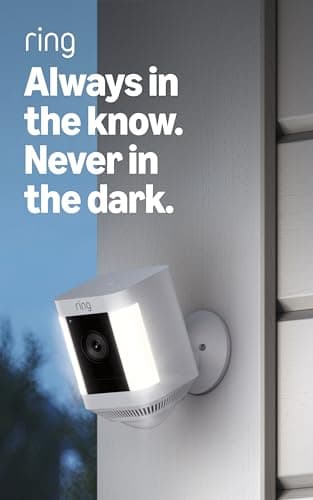 Ring Spotlight Cam Plus, Solar | Two-Way Talk, Color Night Vision, and Security Siren (2022 release) - White 7