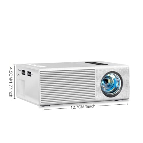 Mini Portable Mini Projector - HD Pico LED Projector Home Theater, Party & Outdoor Movies with HDMI/USB/AV & Remote Control 7