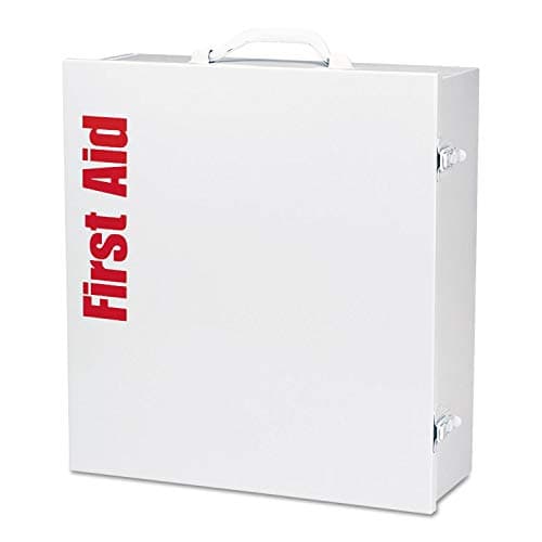 First Aid Only 90575 3-Shelf ANSI B+ and OSHA-Compliant First Aid Kit, 100-150-Person Emergency First Aid Kit for Business and Worksite, First Aid Metal Cabinet with Medications, 676 Pieces 7